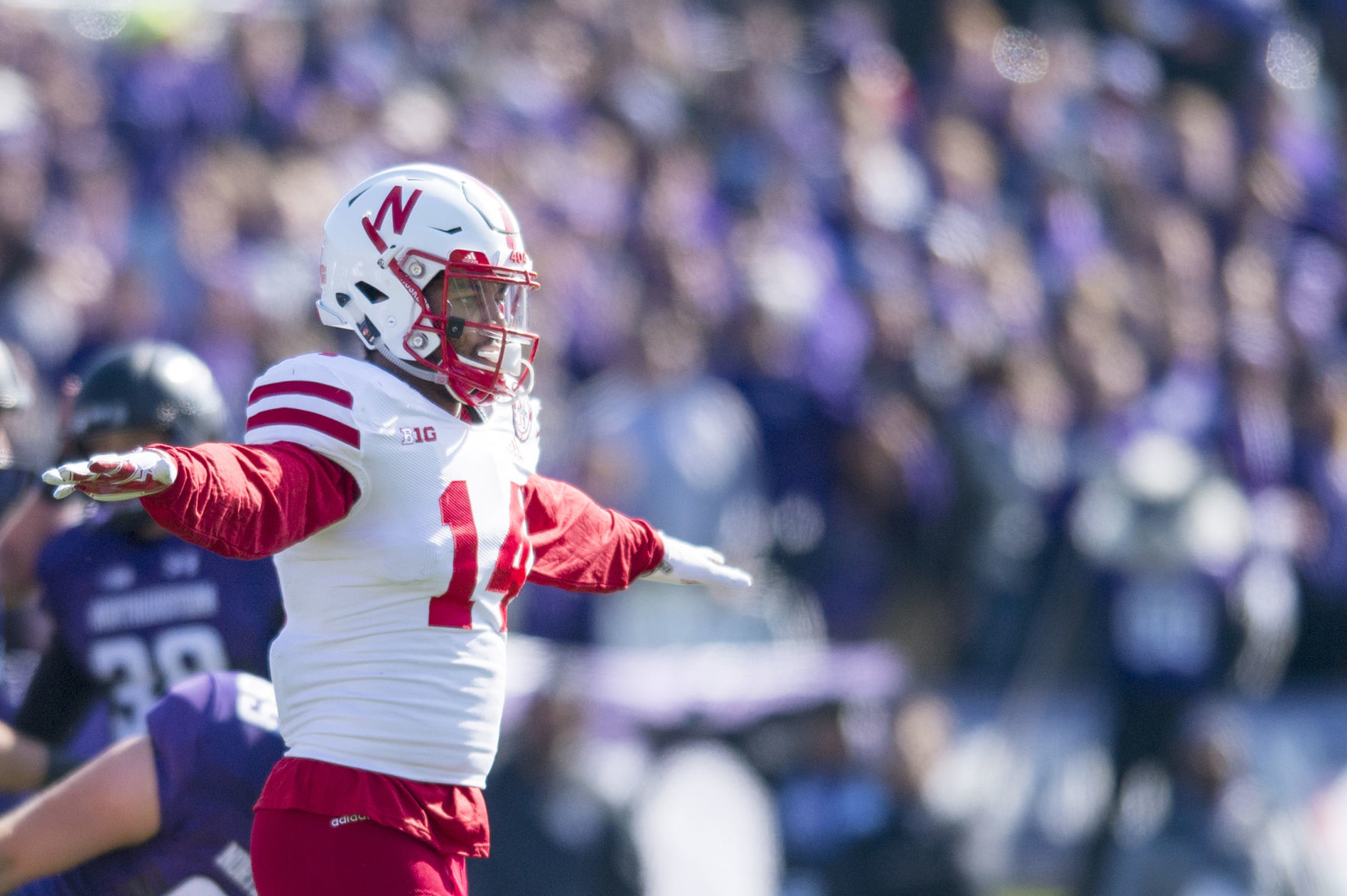Nebraska vs. Northwestern, 10/13/18